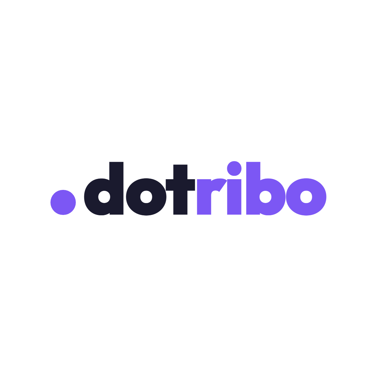 Vista previa: Logotipo sobre blanco de Dotribo